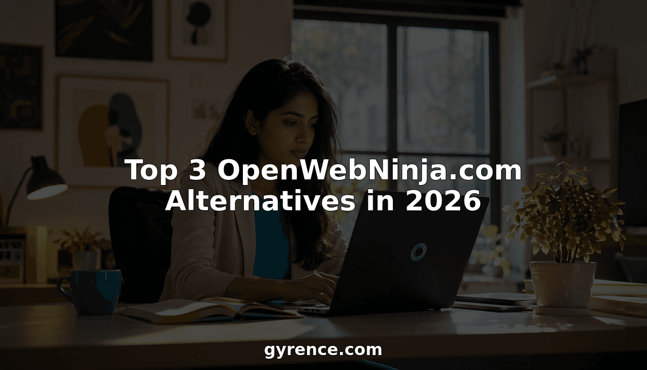 Top 3 OpenWebNinja.com Alternatives in 2026